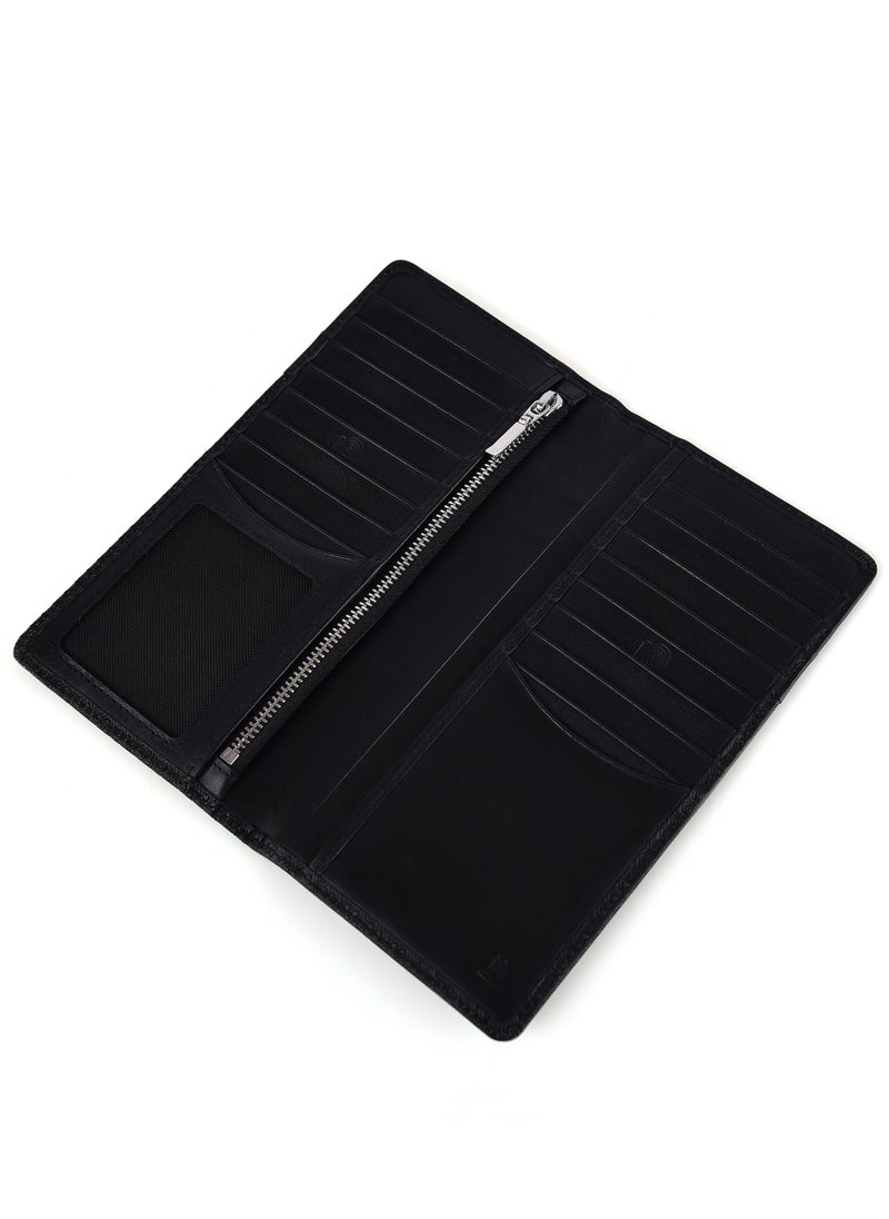 MAGELLAN - Long Wallet without Zipper from Magellan,black - Image 1