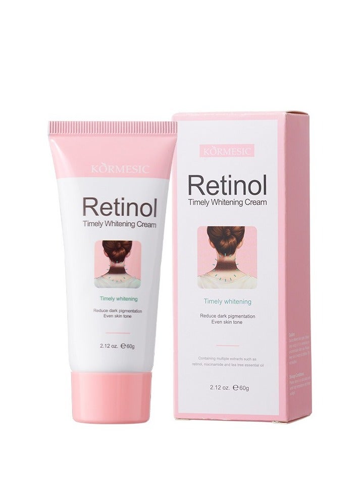 Kormesic Retinol Cream 60g - Reduce Wrinkles & Improve Skin Texture - Image 1