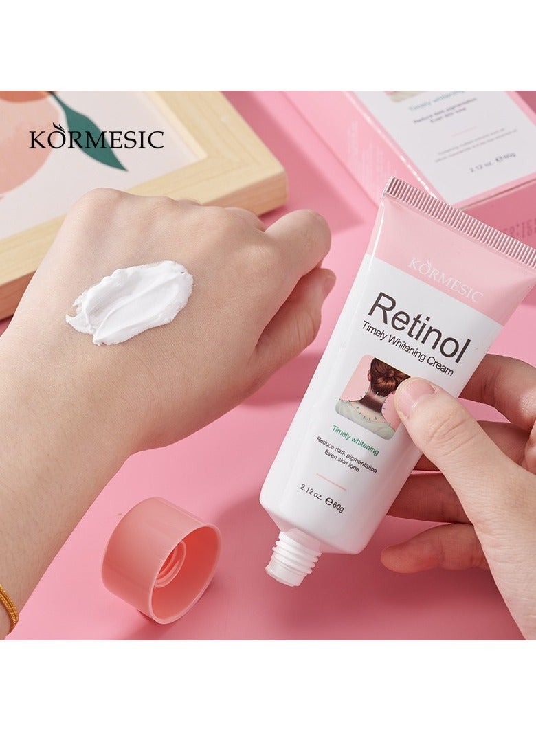 Kormesic Retinol Cream 60g - Reduce Wrinkles & Improve Skin Texture - Image 4