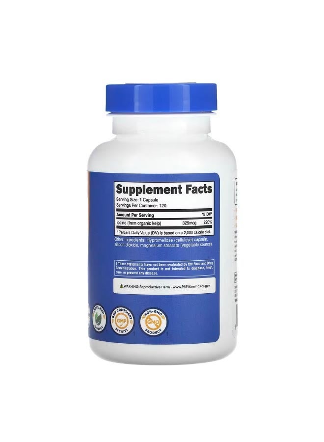 Nutricost Kelp 325 Mg 120 Capsules - Image 2