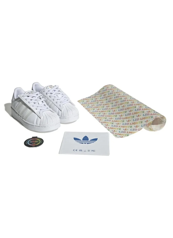 adidas Originals adidas SUPERSTAR LED LIGHTS CF EL C White Originals Unisex Shoes