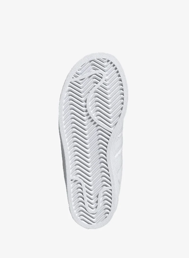 Adidas Originals FTWWHT/FTWWHT/FTWWHT Superstar Led Lights Cf El C U White Originals Shoes For Kids  | Best Price UAE