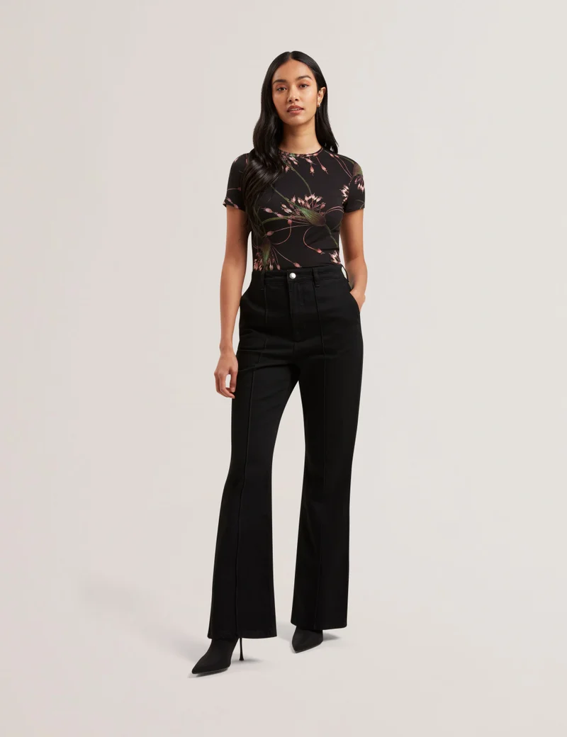 Ted Baker Printed Crew Neck T-Shirt