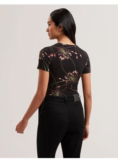 Ted Baker Printed Crew Neck T-Shirt  - Image 2