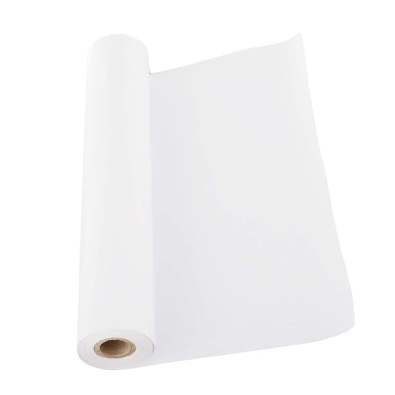 CYH White Drawing Paper Roll  10 m Roll of White Paper  Easel Paper Roll for Children Artists Sketch Painting Craft Project  225 cm Wide