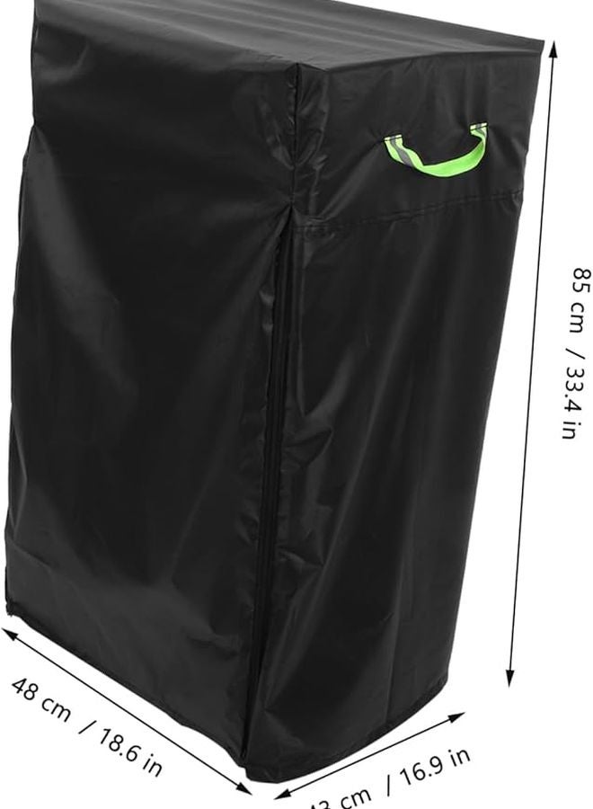 غطية رف حطب متين بتصميم قرص العسل مقاوم للماء لحماية جذوع الأشجار في الهواء الطلق - Image 3