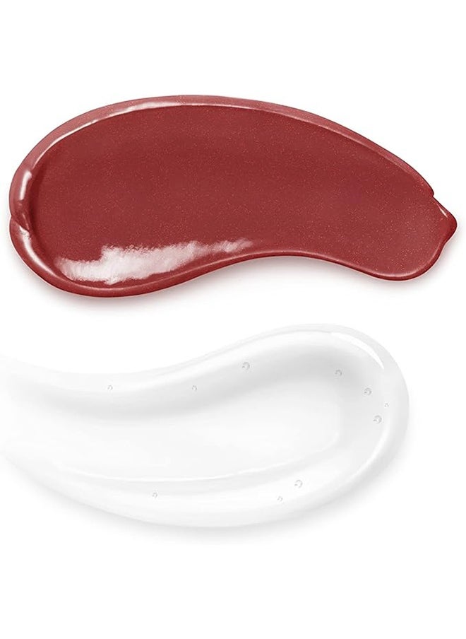 Unlimited Double Touch Matte Lipstick 108 Satin Currant Red, Double Ended Liquid Lip Gloss, Glossy Finish Long Lasting Non Sticky - 6ML