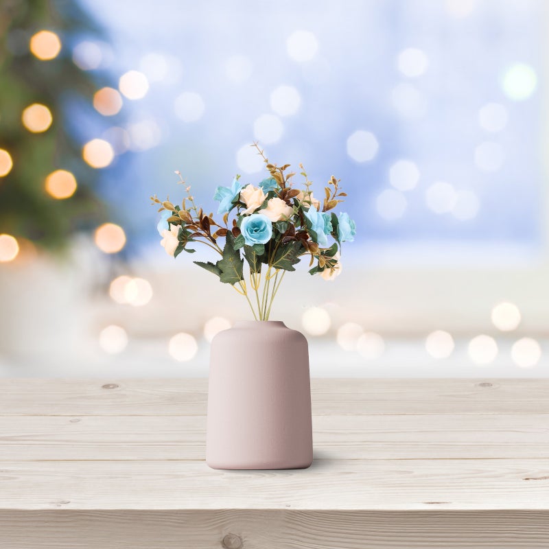 2pcs Realistic Simulation Rose Decors Flower Arrangement Rose Props Home Decors - Image 5