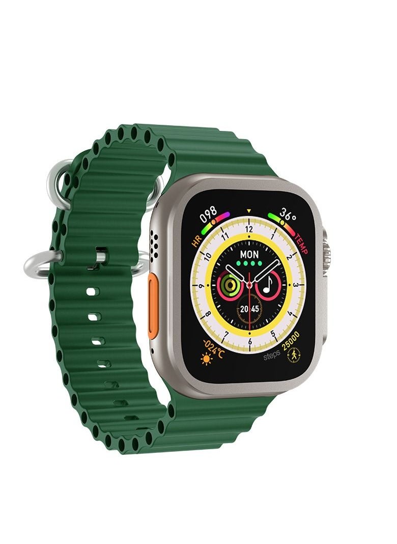 AROAQ - ZW8 Ultra MAX Smart Watch Green - Image 1
