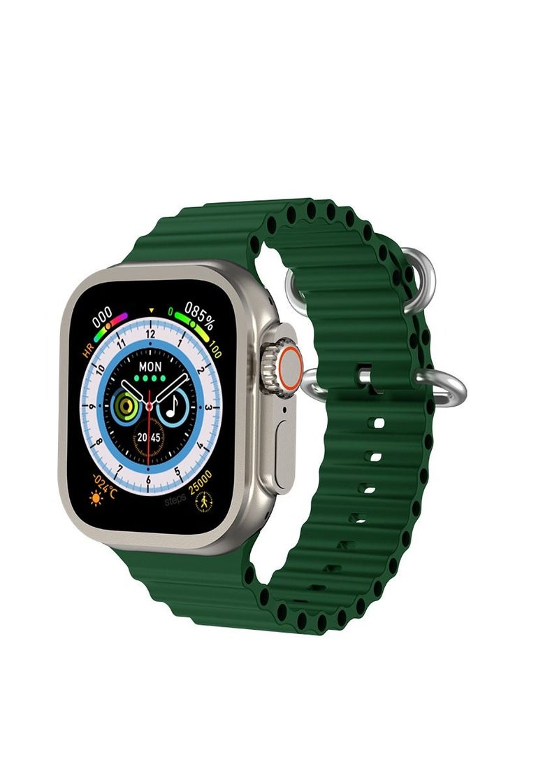 AROAQ - ZW8 Ultra MAX Smart Watch Green - Image 1