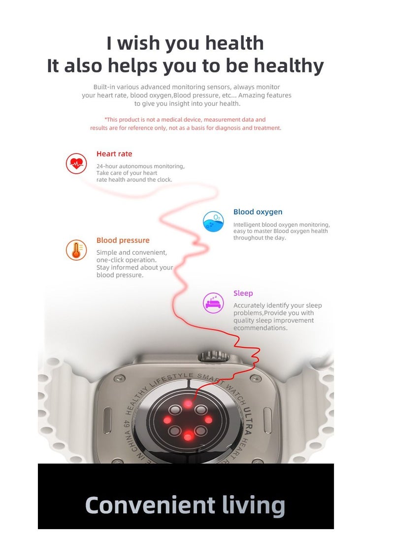AROAQ - ZW8 Ultra MAX Smart Watch Green - Image 1
