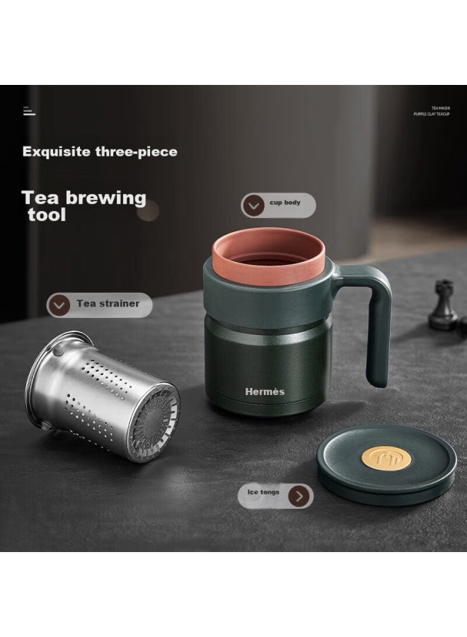 Tomimitsu Fuguang Insulated Water Bottle For Men And Women, Large Capacity Tea Cup For School, Birthday Gift, Temperature-controlled Water Mug - Image 3