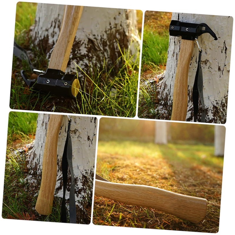 Multi Function Outdoor Tent Hammer Lightweight Camping Tool with Comfortable Handle Quadrangle Design - Image 3