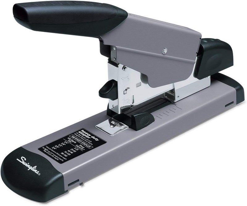 Swingline Heavy Duty Stapler - 160 Sheet High Capacity, Durable Office Stapler with Alignment Guide, Black/Gray - Image 1