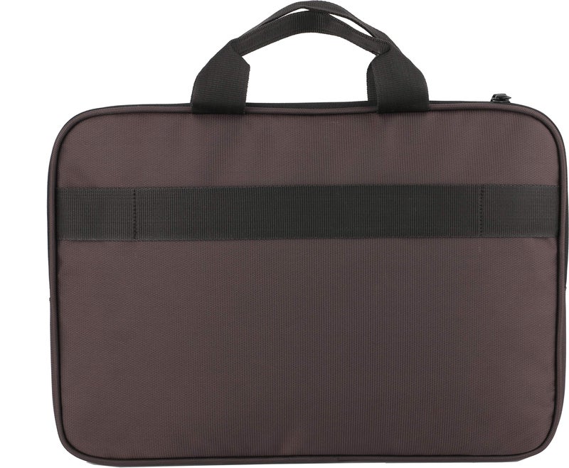QIPS® Laptop Bags Sleeve Notebook Case 13-Inch 13.3-Inch 14-Inch with Compartment and Edge to Edge Padded Protection, Brown - Image 3