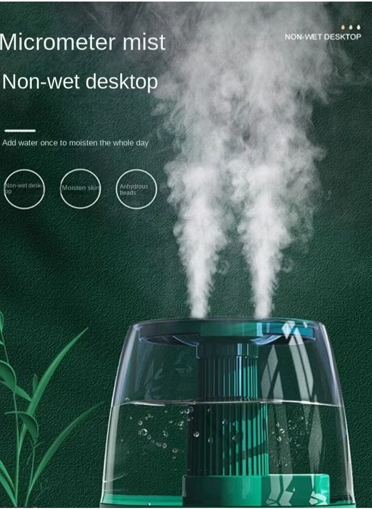 Mi VAZA - Cool Mist Humidifier, 6.8L Adjustable Fog Automatic Shutdown Essential Oil Diffuser, Portable Ultrasonic Humidifier Mist Vaporizer, Quiet Large Capacity Air Atomizer For Home Office, (Green) - Image 1