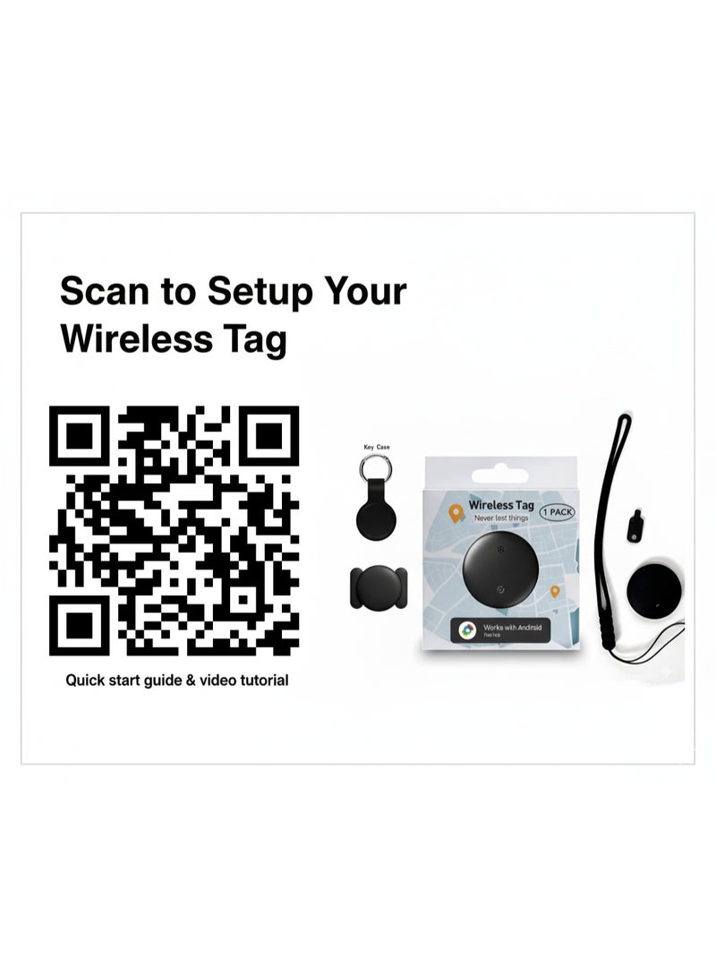 DEIN Premium Bluetooth Android Smart Tracker Bundle - Smart Tag replacement - (Android Only) - Anti-Lost Item Finder with Keychain Holder, Magnetic Mount & Protective Case - Real-Time Tracking for Pets, Cars, Luggage, Keys, Anti-Theft Device - Image 2