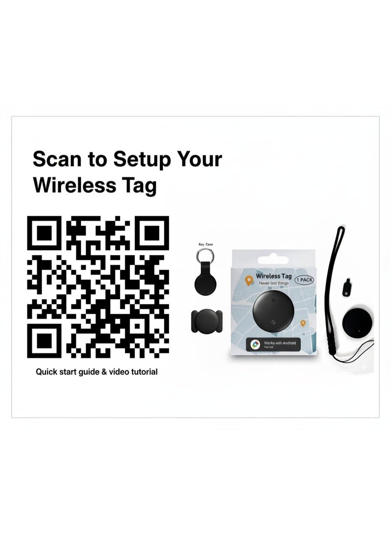 DEIN Premium Android Smart Tracker Tag Bundle - Google Find My Device Compatible Bluetooth Item Finder with Keychain, Magnetic Mount & Protective Case - Image 3