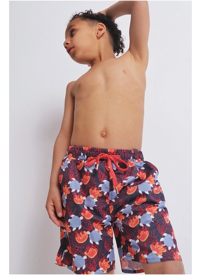 playmore - Navy Under Water Swim Suit - Image 1