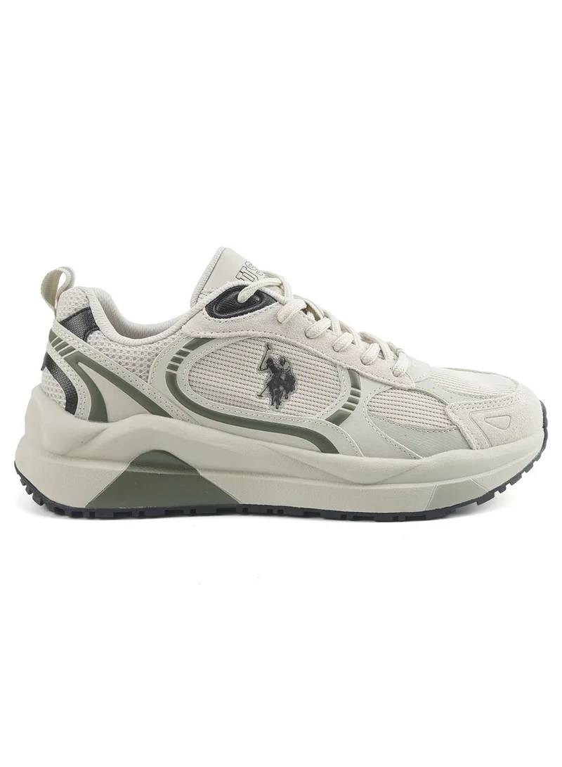 Men's Sand Low-Top Sneakers - Modern Design for All-Day Comfort