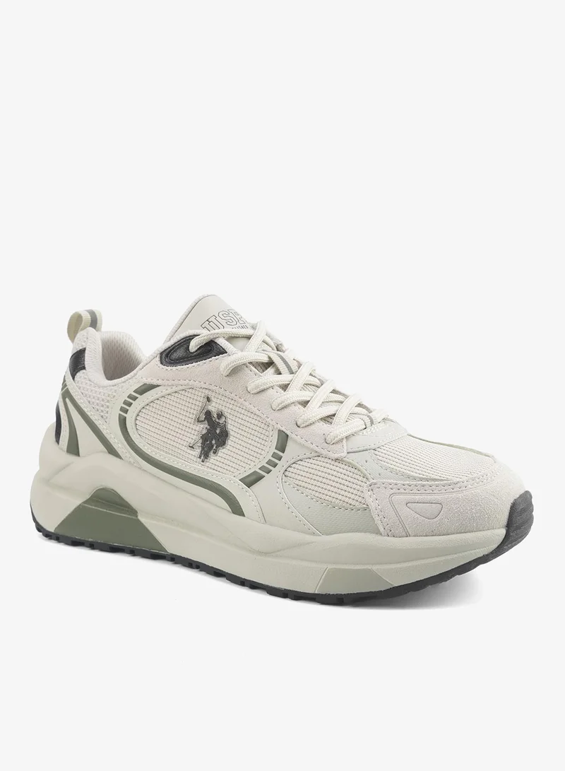 U.S. Polo Assn. Sand Men's Sand Low-Top Sneakers - Modern Design Shoes for All-Day Comfort for Men | Best Price UAE