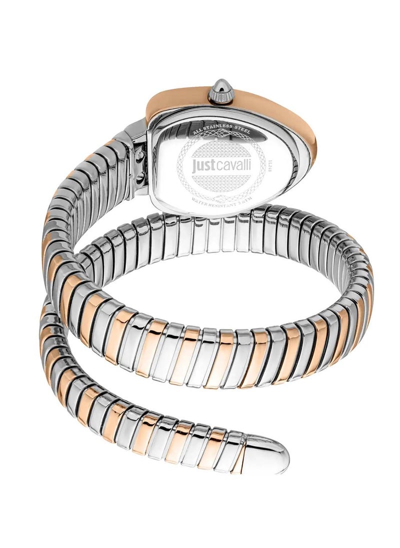 Just Cavalli - Women's Oval Shape Stainless Steel Wrist Watch JC1L249M0065 - 22 Mm - Image 1
