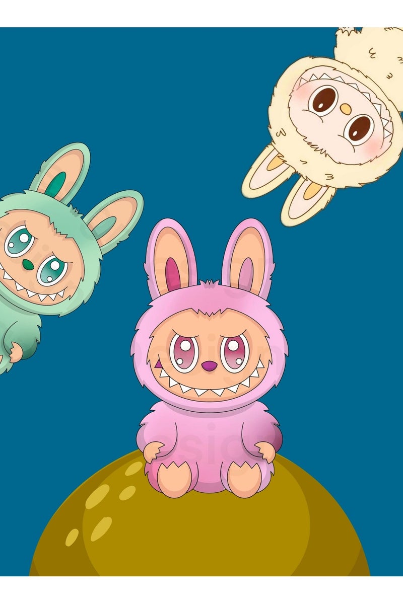 Labo Labo Plush Stuffed Doll – Multicolor Toy, Perfect for Gifts and Kids - Image 4