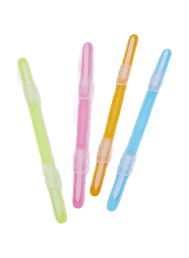 Tianshun Binding Clip Strip Binding Clip Student Handmade Diy Loose-Leaf Notebook Office Stationery 2-Hole Puncher Two-Hole Binding Clip Strip Puncher Punch Machine Binding Colorful Plastic Binding Cl - Image 2