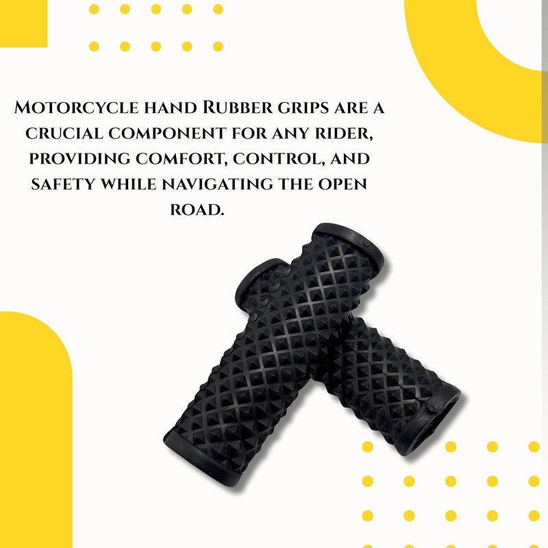 ZENITH Universal Scooty, Motorcycle Soft Rubber Handle Grip Cover & Gear Shift Cover Combo Comfort for Honda Activa,Yamaha, Bajaj, Hero (BLACK DOTTED + GEAR SHIFT COVER 2PC) - Image 5