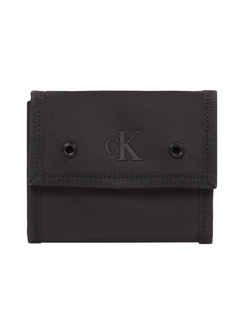 Calvin Klein Jeans Men's Wallet, Black - Recycled Polyester  - Image 1