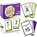 Covelico Exercise Cards for Kids PE Equipment for Elementary School Kids Workout Equipment Exercise Games Classroom Exercise PE Teacher Recess Equipment or at Home Active Play Indoor or Outdoors - Image 2
