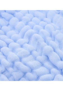 Little tots 5pcs Soft & Absorbent 6-Layer Muslin Cotton Baby Washcloths - Perfect For Sensitive Skin & Baby Registry Shower Assorted Color  - Image 4
