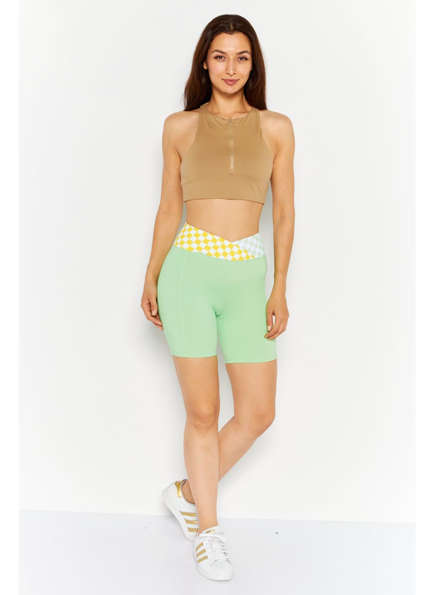 Women Checkered Basic Shorts, Green - pzsku/ZDA0F9A42C49DE18DDA34Z/45/_/1732457398/aa0a54ff-2161-4e55-b336-6a199dacf05a