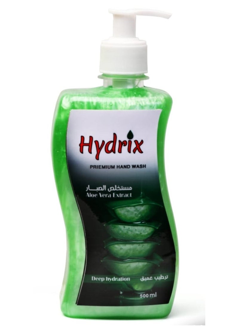 hydrix deep hydration creamy hand wash with  (coconut +palm+alovera)  500 ml & hydrix hand wash with (coconut+palm )oil 500ml royal oud scentBundle - Image 2
