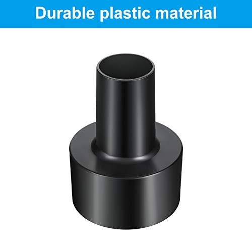 Honoson 2 Pieces 2-1/2-inch to 1-1/4-inch Universal Vacuum Hose Adapters Compatible with Shop-vac Dry Wet Black Vacuum Cleaner Adapter Replacement Accessories - Image 5