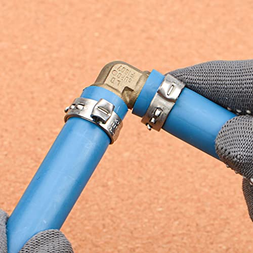 iCrimp 1/2-Inch PEX Stainless Steel Clamp Cinch Rings Crimp Pinch for ASTM F2098,50PCS - Image 4