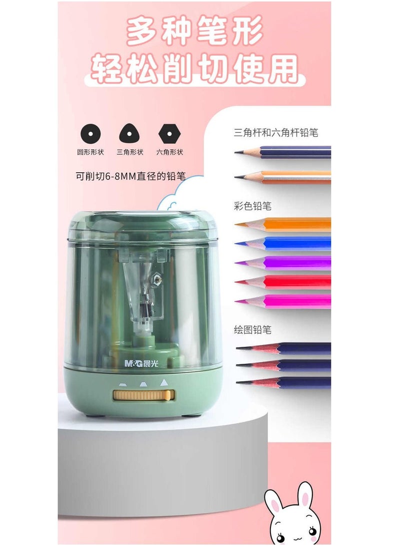 M&G - M&G Chenguang automatic pencil sharpener electric pencil sharpener - 1pcs - No:APS906J1 - Image 1