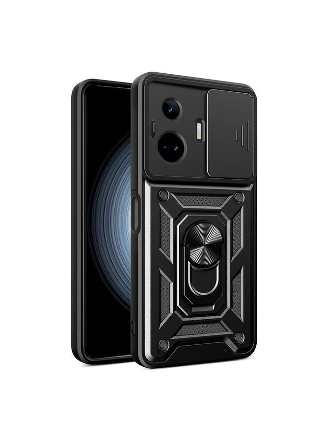 اس-توب جراب لهاتف Realme GT3 5G بتصميم غطاء كاميرا منزلق من مادة TPU الهجينة لهاتف الكمبيوتر الشخصي - Image 1