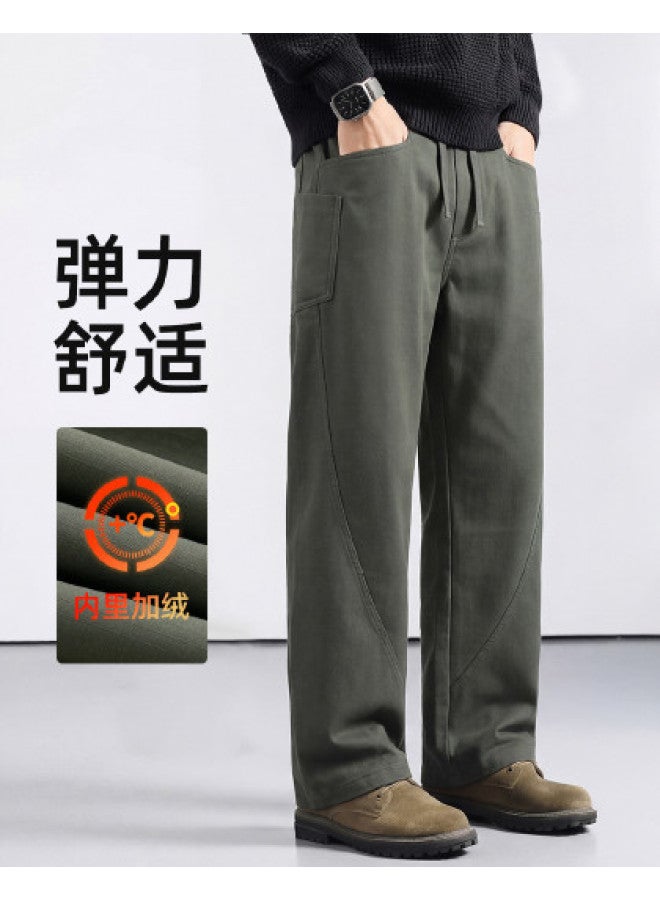 Fapai Winter Comfort Casual Pants Versatile Loose Casual Trousers - Image 1