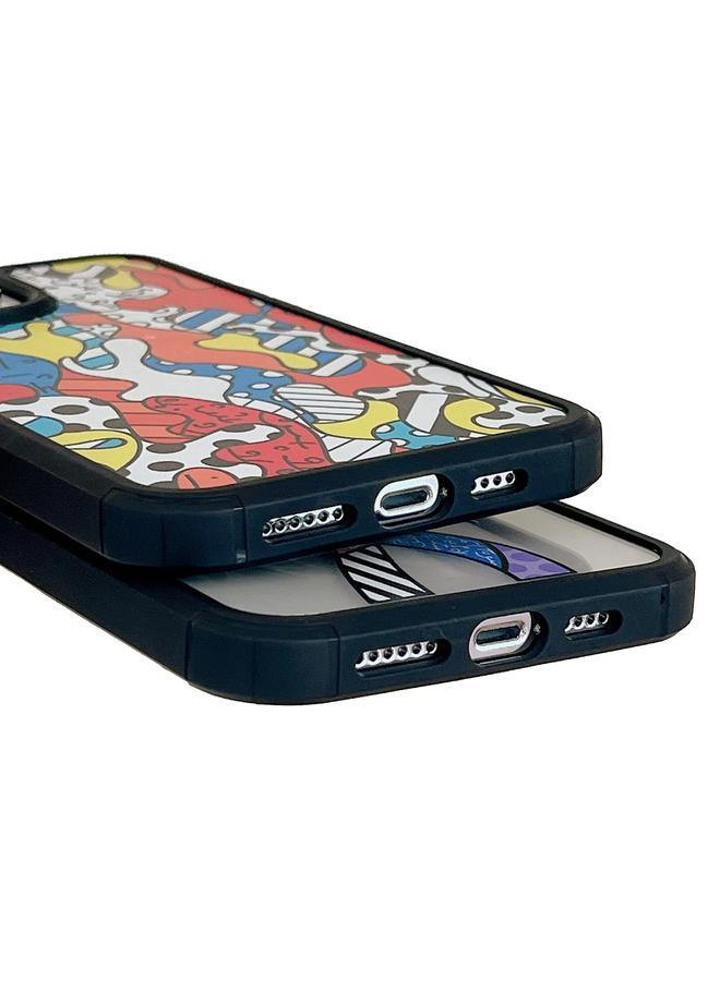 Zaboon Case For iPhone 12 mini Exclusive Design Style PC Full Coverage Pattern Phone Case - Image 3