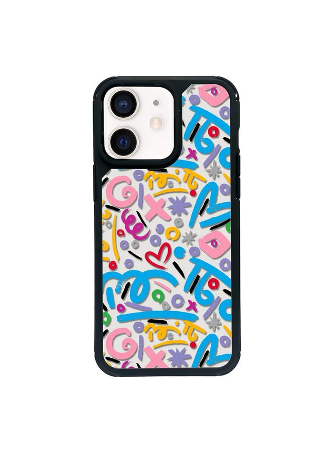 Zaboon Case For iPhone 12 mini Exclusive Design Style PC Full Coverage Pattern Phone Case - Image 1