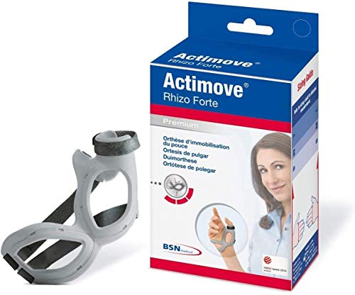 Actimove Professional Line Rhizo Forte Thumb Brace Right Gray Large - Image 2