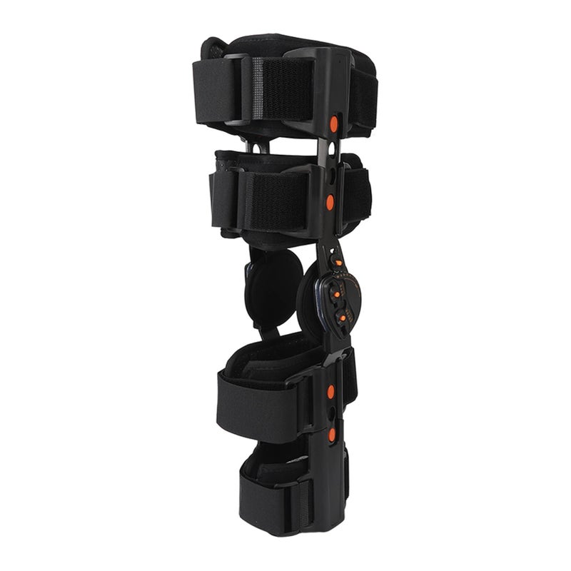 Adjustable Knee Stabilizer Hinged Fixation Sponge Lining Orthosis Immobilizer Protector - Image 2