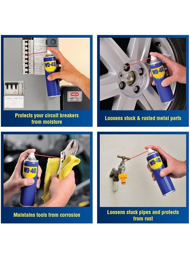 دبليو دي-40 بخاخ مزيل الصدأ متعدد الاستخدامات، 330 مل - Image 4