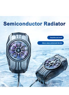 Angmei Cell Phone Cooler Fun Cooler Universal Mobile Phone Cooler Fan Ultra-Quiet Low Noise Simple Installation Cellphone Semiconductor Radiator  - Image 3