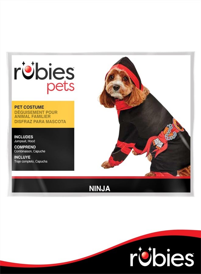 Rubies Ninja Pet Costume for Dogs or Cats, Medium - Image 3