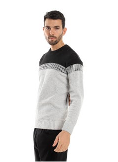 Caesar Wool Mens Pullover With Multi Design  - Image 2