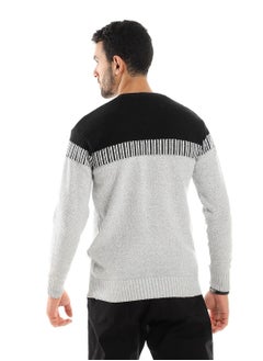 Caesar Wool Mens Pullover With Multi Design  - Image 3