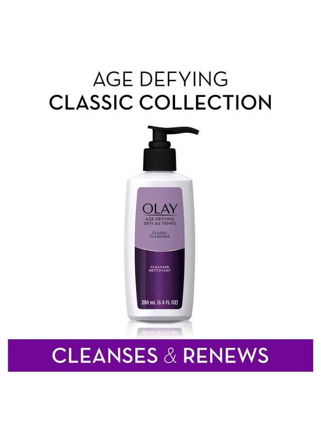 Olay Face Wash by Olay Age Defying Classic Facial Cleanser 6.8 Fl Oz (Pack of 3) - Image 3