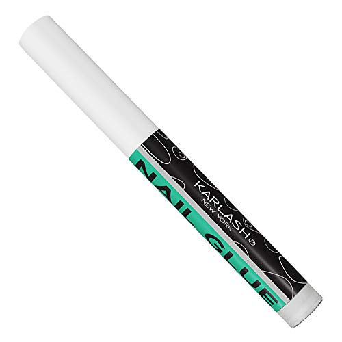 Karlash Nail Tip Glue Adhesive Bond for Acrylic Nails Tips Fake Nail Art 007 oz for Each Glue 5 PCS - Image 5